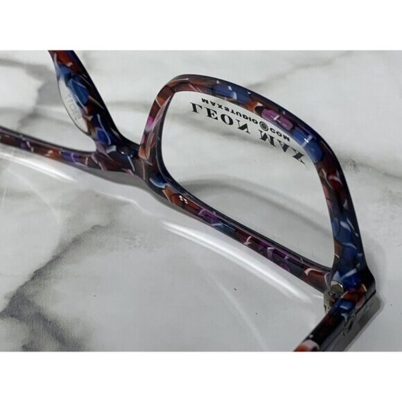 LEON MAX Zyloware 4041  017 140 Multicolored Women's Glasses Frames - Picture 9 of 12